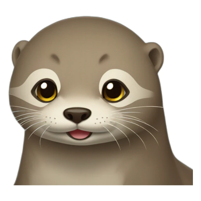 Loutre sur tourtue sticker