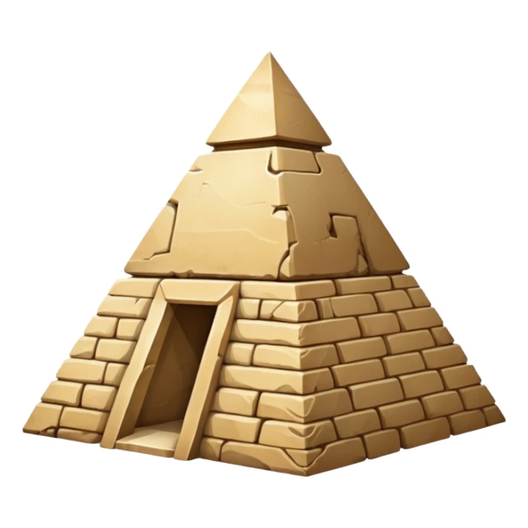 pyramid sticker