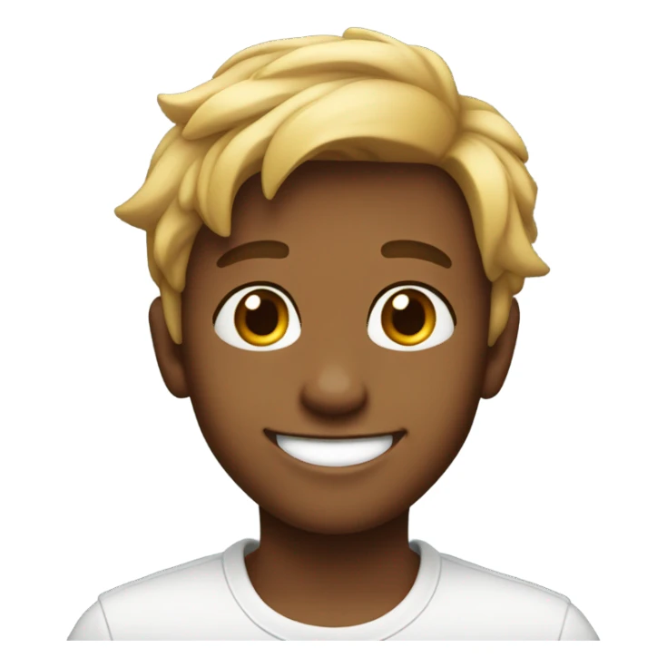 Handsome boy sticker