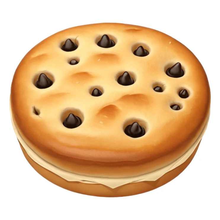 round focaccia without seasoning sticker