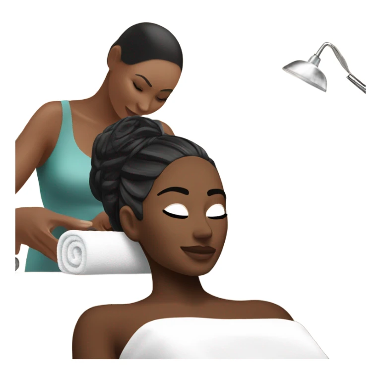 spa at a cosmetologist sticker