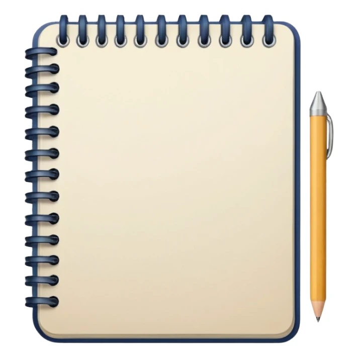 patterned notebook sticker