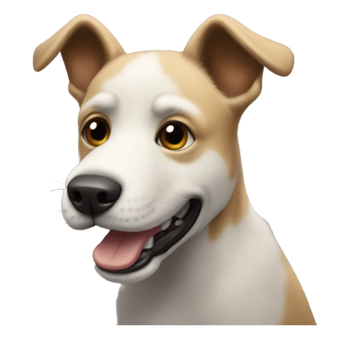 un perro animatronico sticker