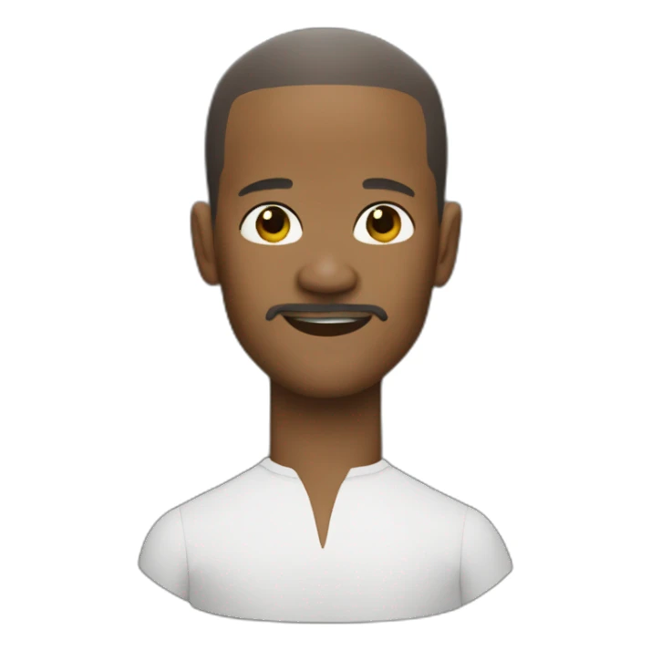 Jamie Foxx shaved sticker