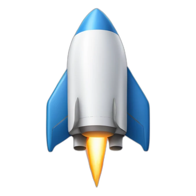 business rocket AI sticker