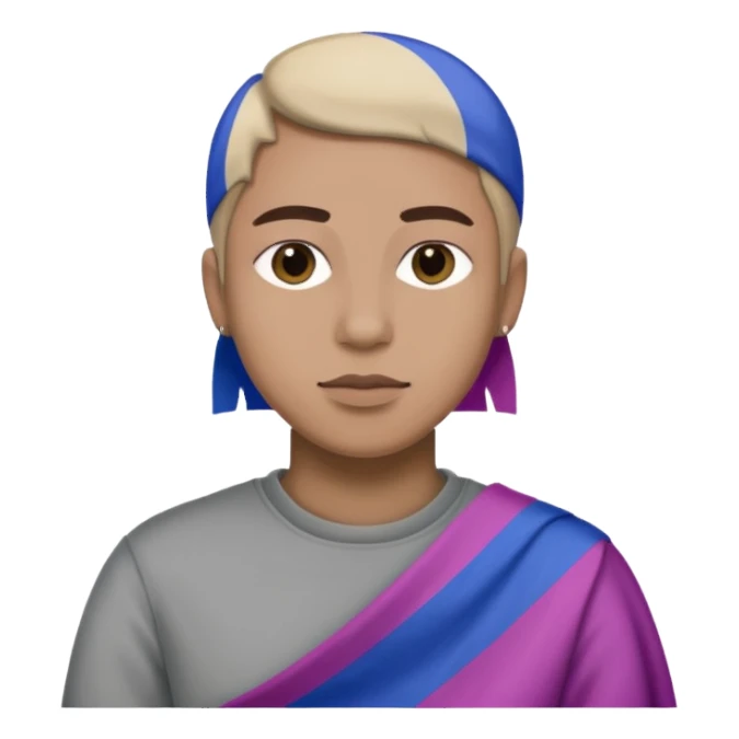 Bandera bisexual sticker