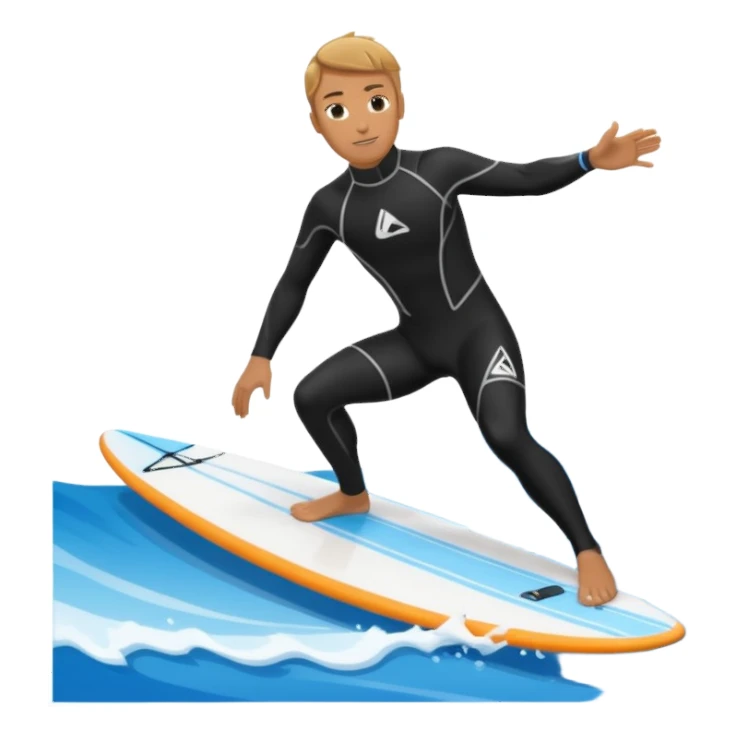 Windsurfer sticker