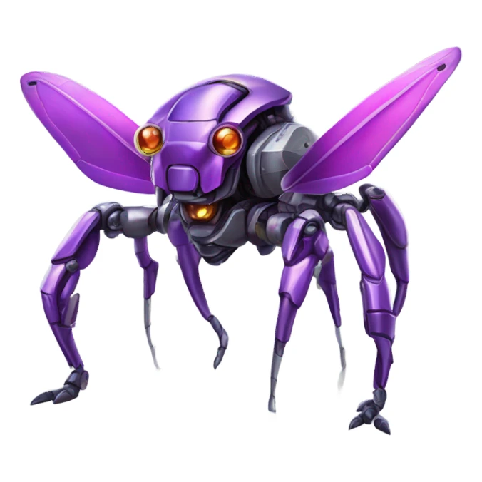 Genesect Pokémon Medabot sticker