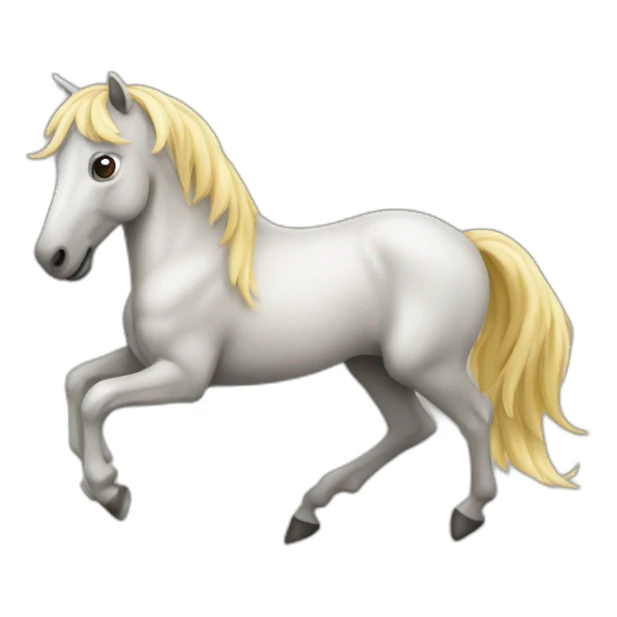 Un cheval qui galope sticker
