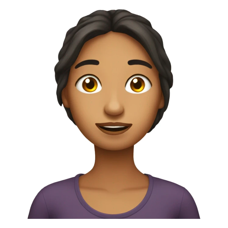 Una chica durmiendo sticker