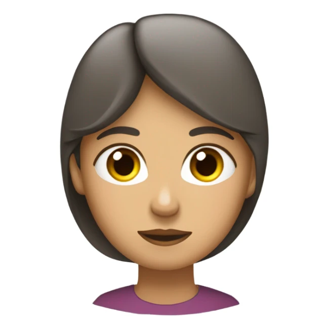 mujer descansando sticker