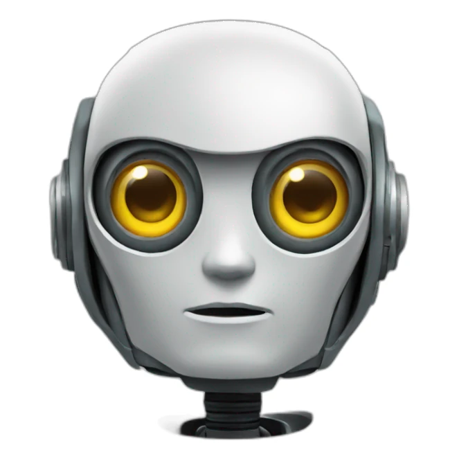 android robot sticker