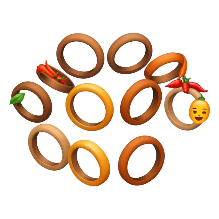 Spice girls, spice ring sticker