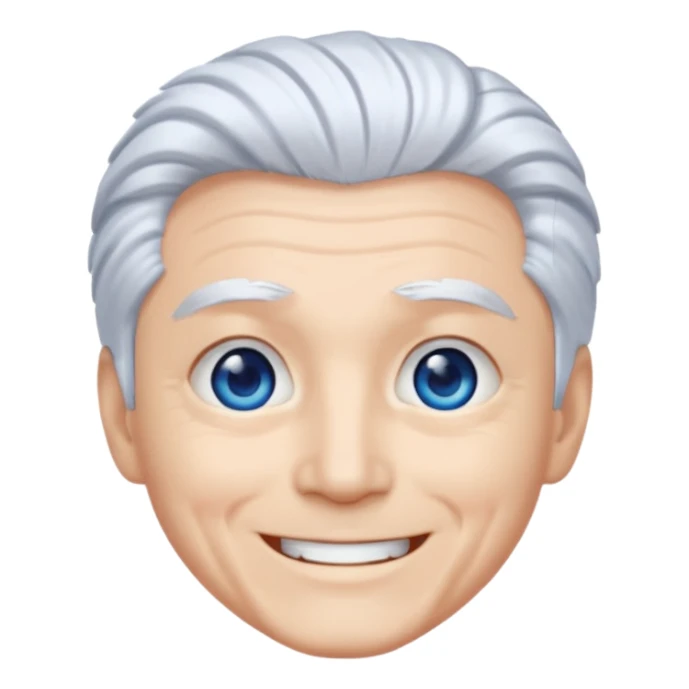 Satoru Gojo sonriendo sticker