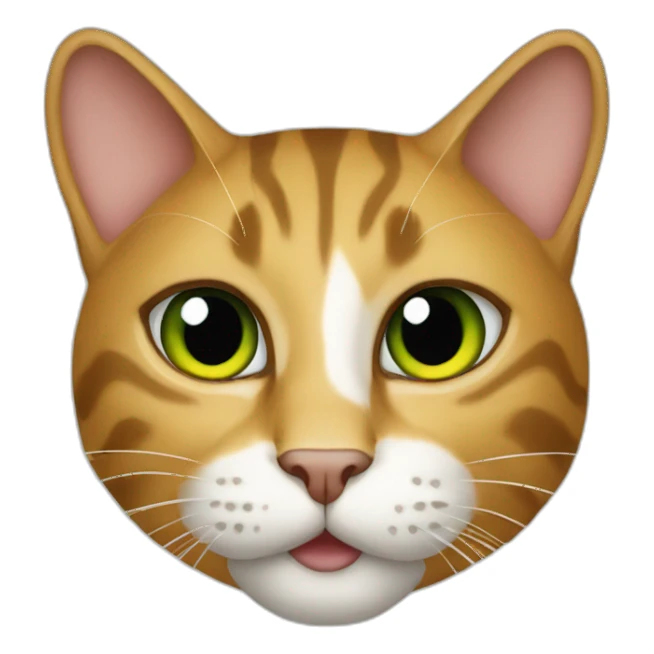 Cat with Jamaica sticker