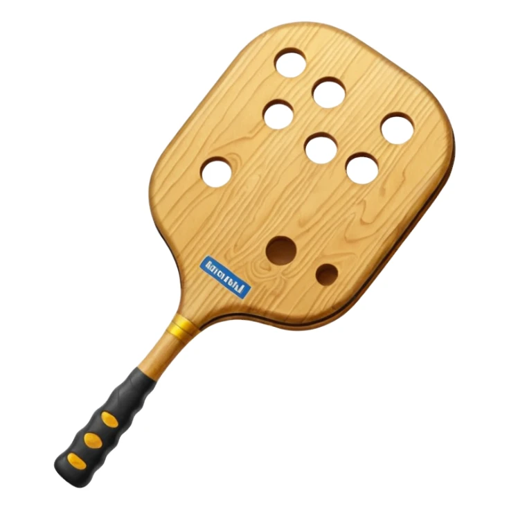 Pickelball paddle sticker