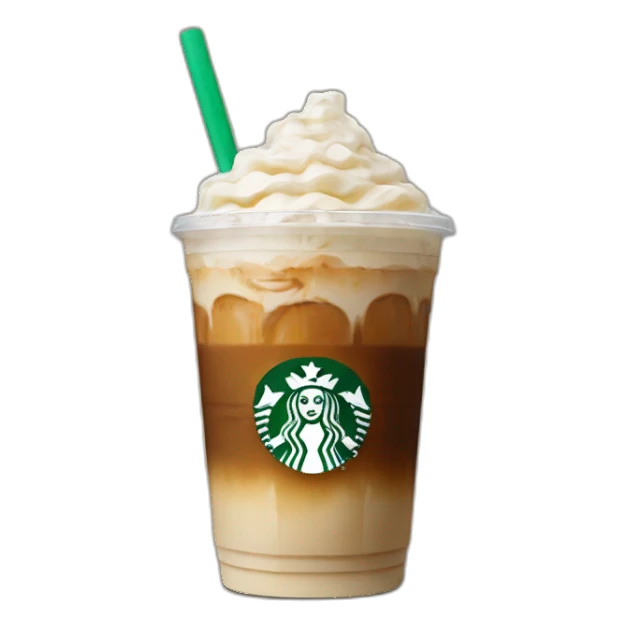Starbucks ice coffee sticker