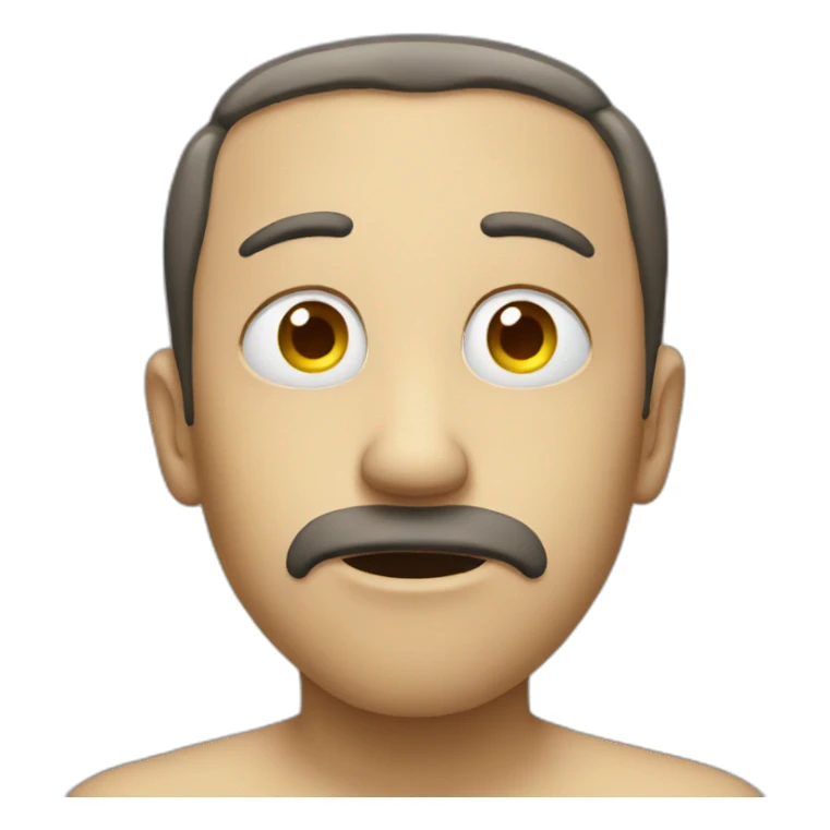 emoji triste sticker