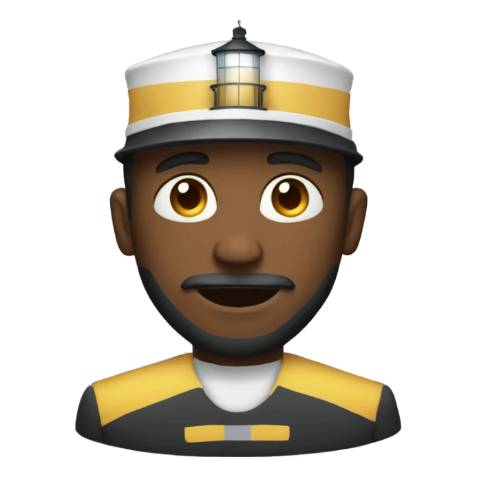 man in that lighthouse sticker