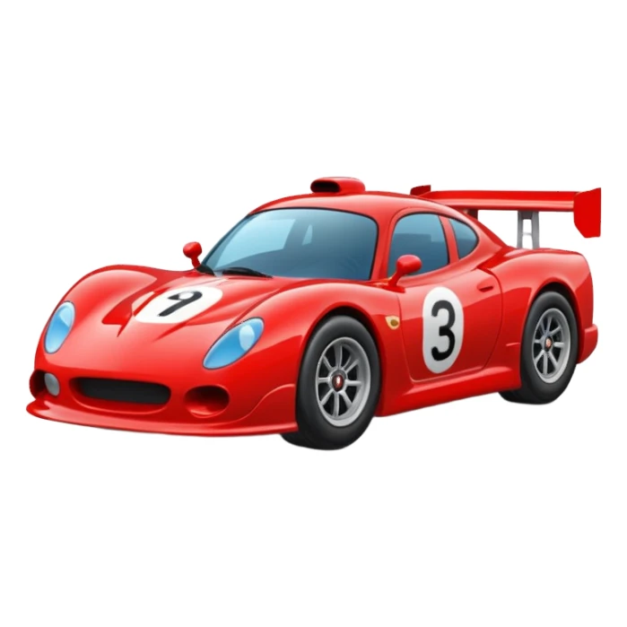 heart in a race car sticker