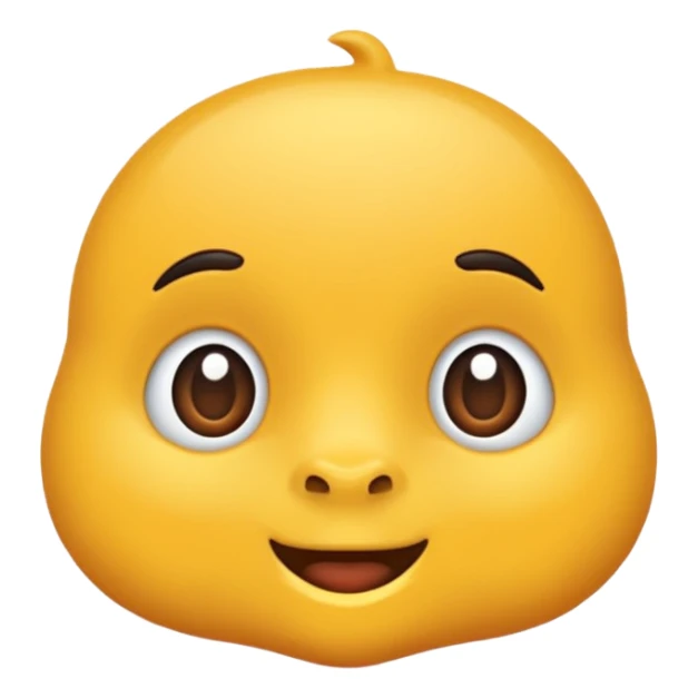 Gülümseyen bir bebek sticker