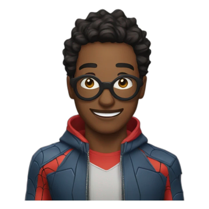 Spiderman miles sticker