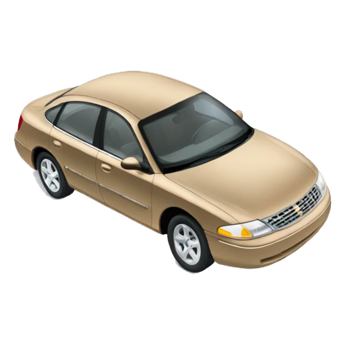 mercury sable 1998 car sticker