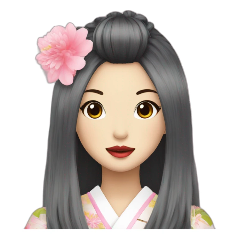 gyaru geisha sticker