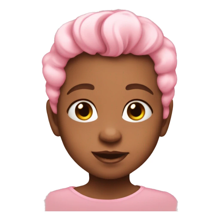 baby pink hearts sticker