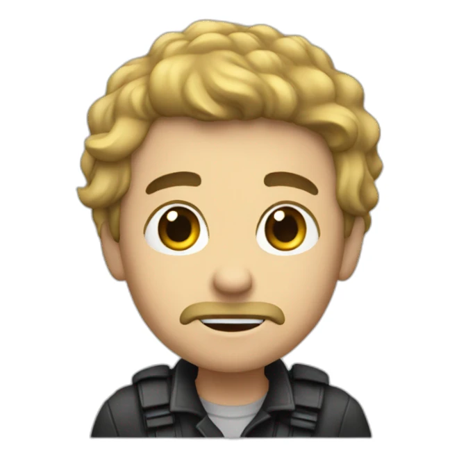 Escape from the police sticker