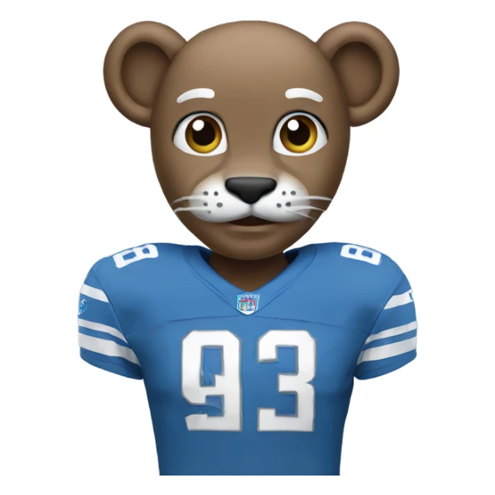 Detroit lions sticker