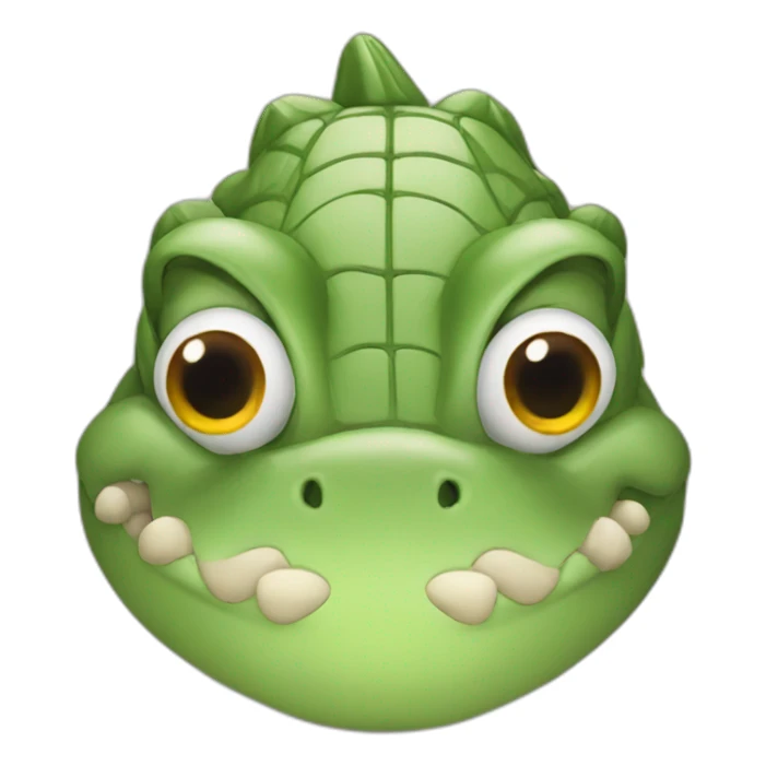 Croc top sticker