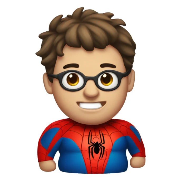 Fat Spider-Man  sticker