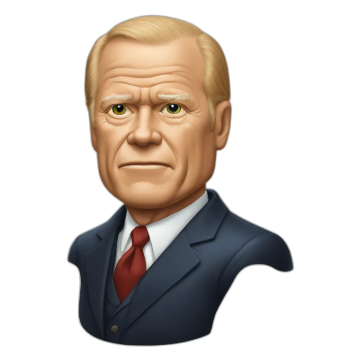 president Gerald Ford sticker