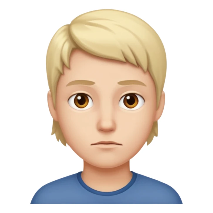 A person side eyeing someone sticker