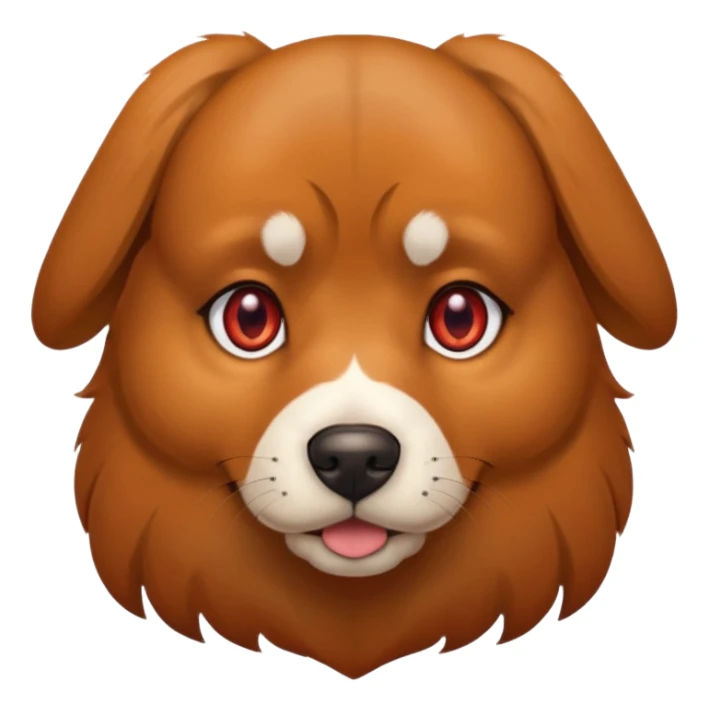 red eyed dog sticker