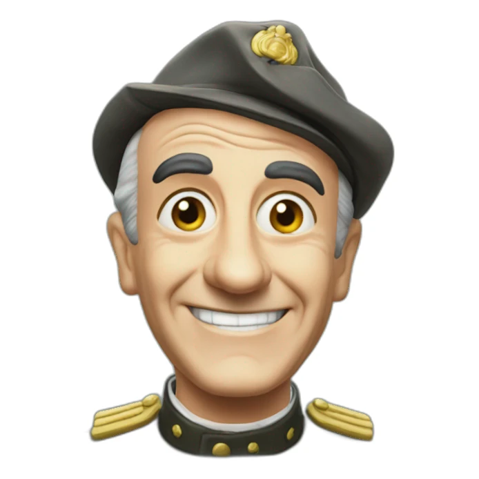 Louis de funès sticker