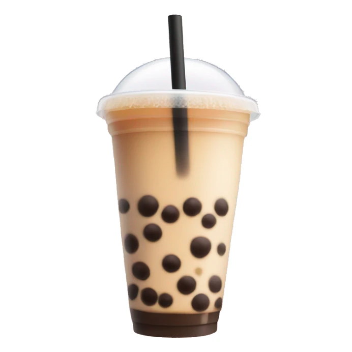 Bubble tea sticker