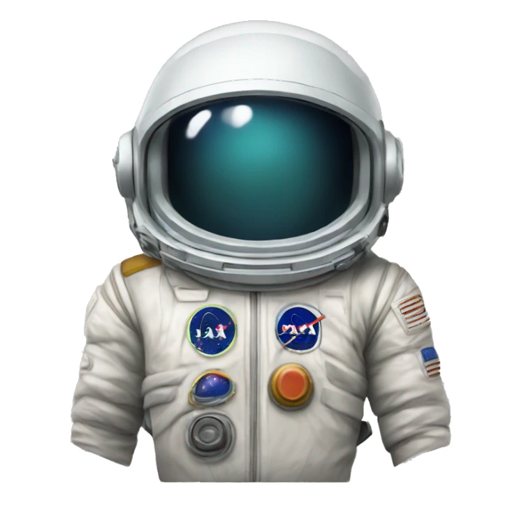 cooler Caca astronaute sticker