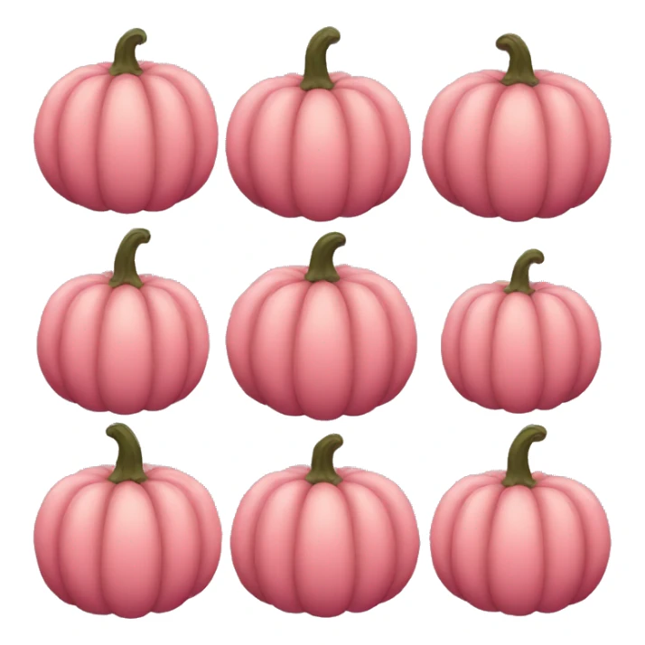 pink pumpkins sticker