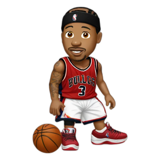 allen iverson sticker