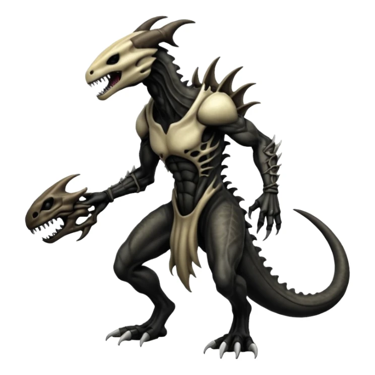  Venom-Marowak-Xenomorph-hybrid-fantasy-creature (full body) sticker