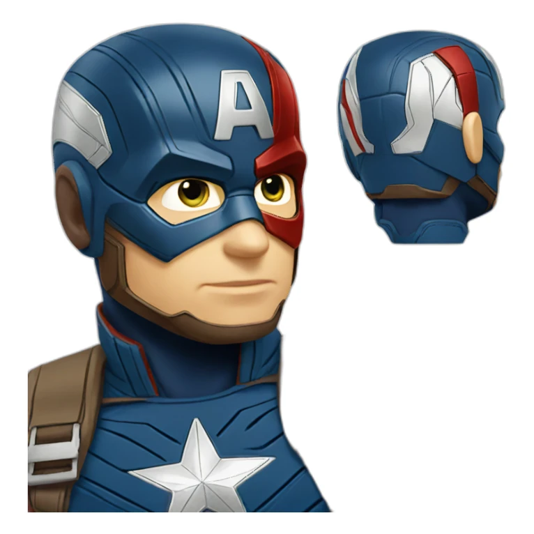 captain america marvel sticker