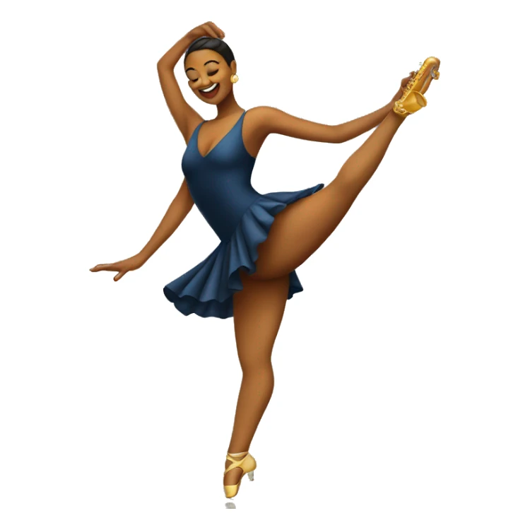 Jazz dancer sticker