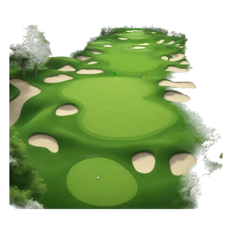 Most beautiful golf course sticker