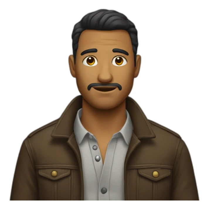 Hombre Sonrojado sticker