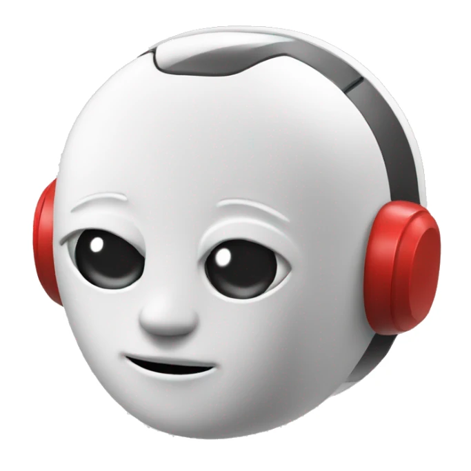 Ai chat bot - in red sticker