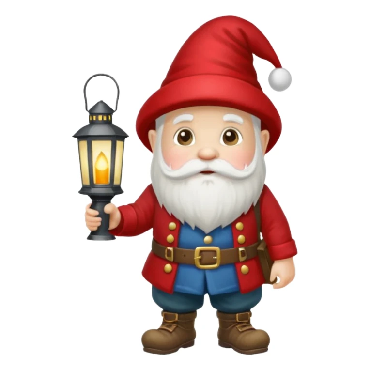 Yard gnome tall sticker