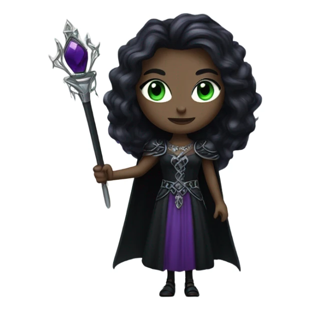 raven queen from mattel ever after high sticker