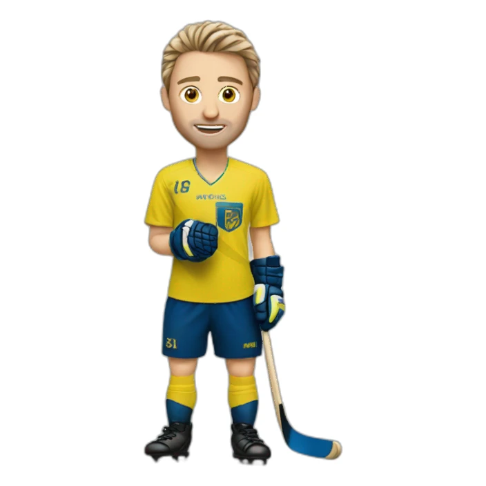 Simon Möller innebandy sticker